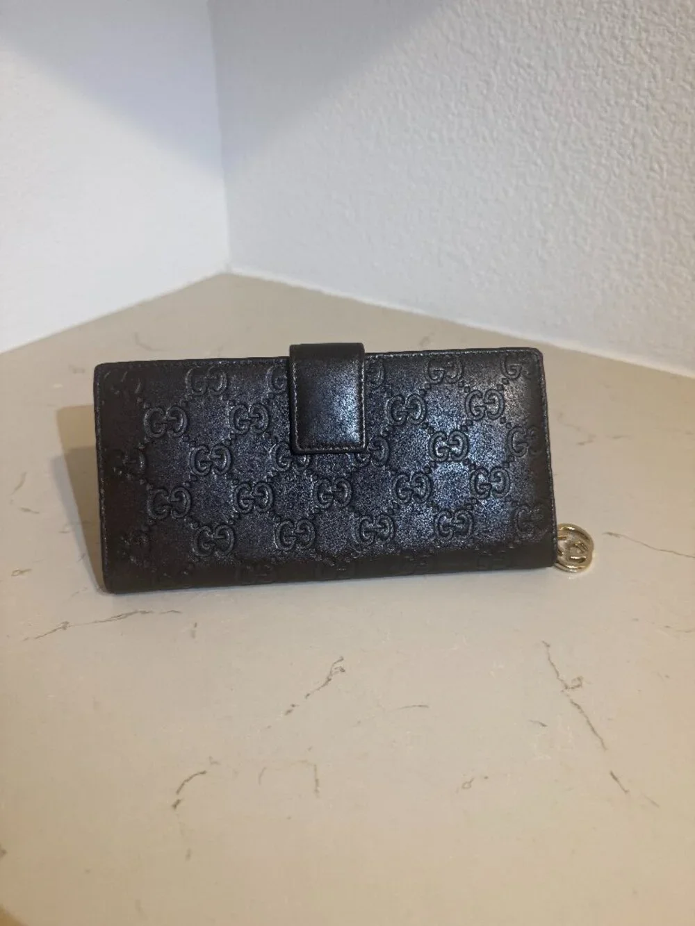 ✨ PRISTINE Gucci GG Supreme Zip Around Continental Wallet
